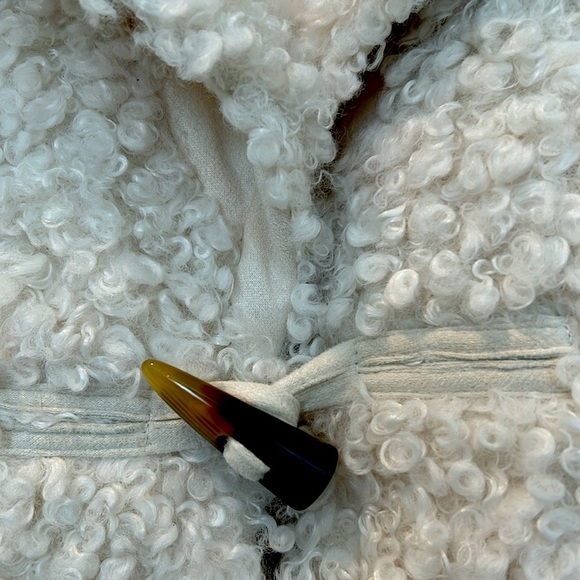 SOFT SURROUNDING TEDDY BEAR VEST WOMEN SIZE S IVORY SLEEVESLESS - Picture 7 of 12